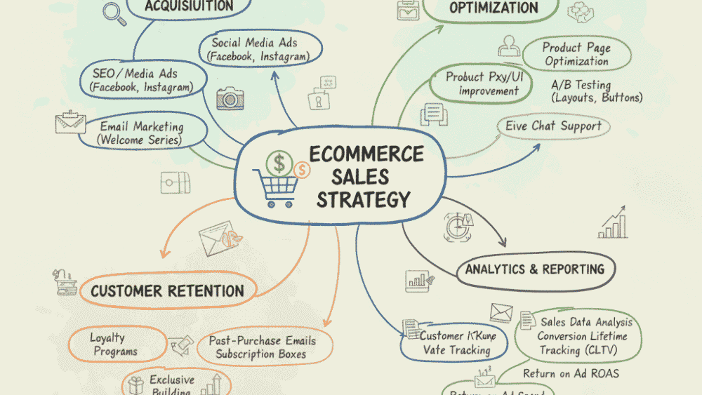 Ecommerce Sales Concept Comparisons