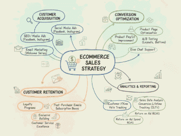 Ecommerce Sales Concept Comparisons